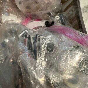 Over 100 fancy Shoe charms